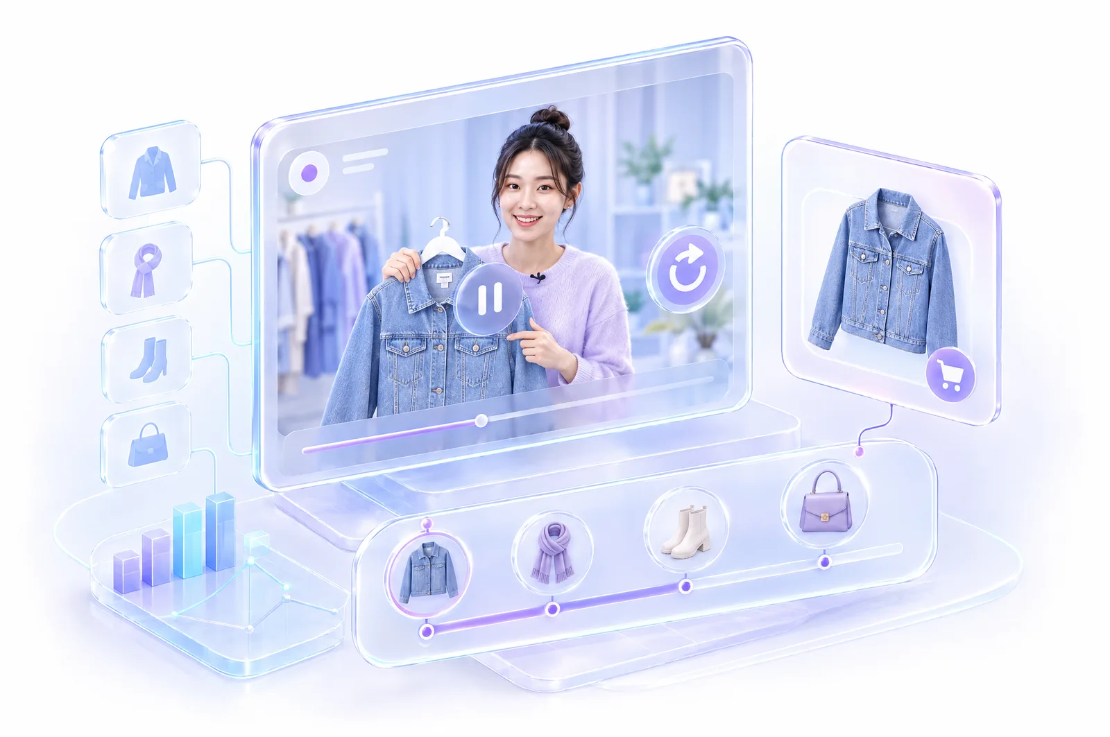 Every live becomes a shoppable replay.